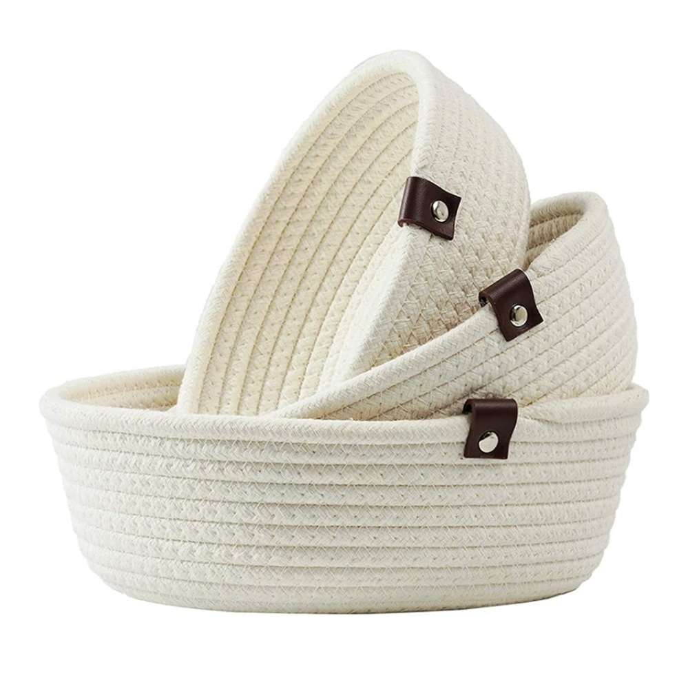 🌟Best Seller🌟 Woven Basket Leather Handles